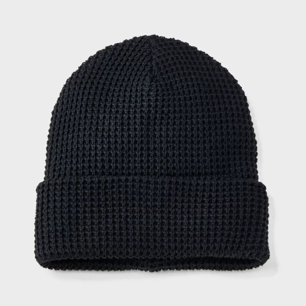 Target Unisex Waffle Knit Beanie (NWT)